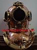 Antique Spanish diving helmet