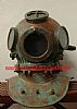 Antique dive helmet Draegerwerk lock system