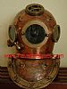 La Spirotechnique antique dive helmet