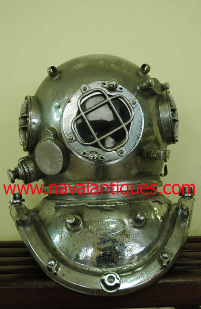 Escafandra Cromada comercial AJ Morse / AJ Morse Divers helmets Escafandra Cromada comercial AJ Morse / AJ Morse Divers helmets