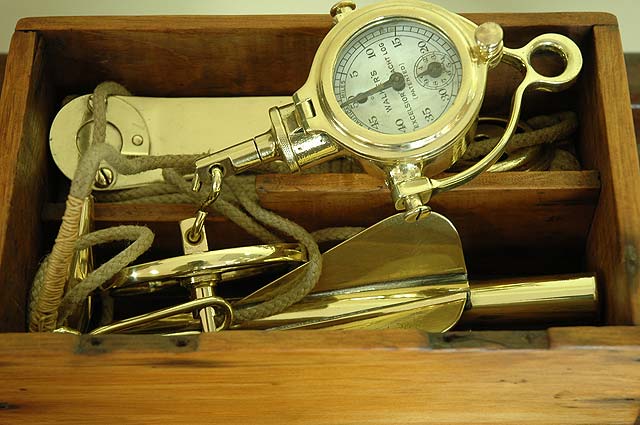 Walker´s Excelsior taffrail ship log Walker´s Excelsior taffrail ship log