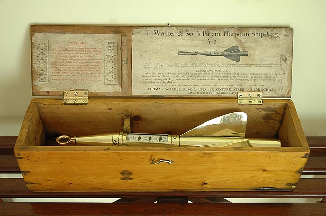 Walker´s Harpoon ship log A2  Walker´s Harpoon ship log A2