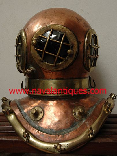 Thomas Sadler diving helmet