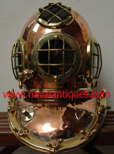 Antique dive helmet Siebe Gorman PATENT