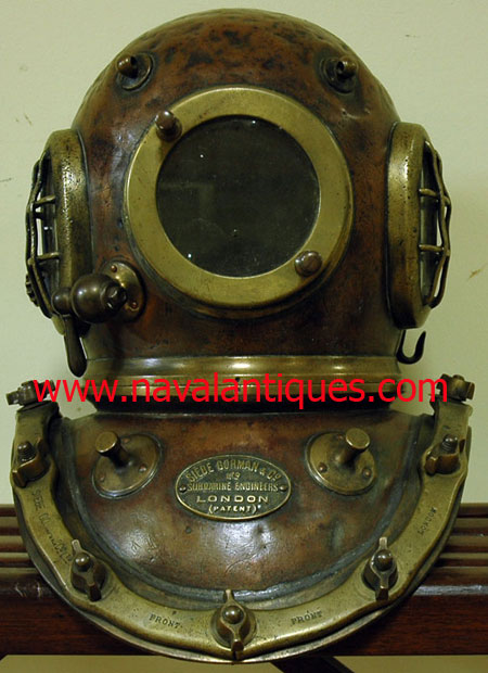 Escafandra Siebe Gorman Ltd / Siebe Gorman antique diver helmet Escafandra Siebe Gorman Ltd / Siebe Gorman antique diver helmet