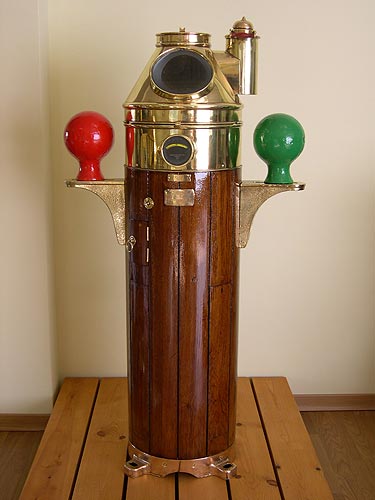 Hughes binnacle compass Hughes binnacle compass